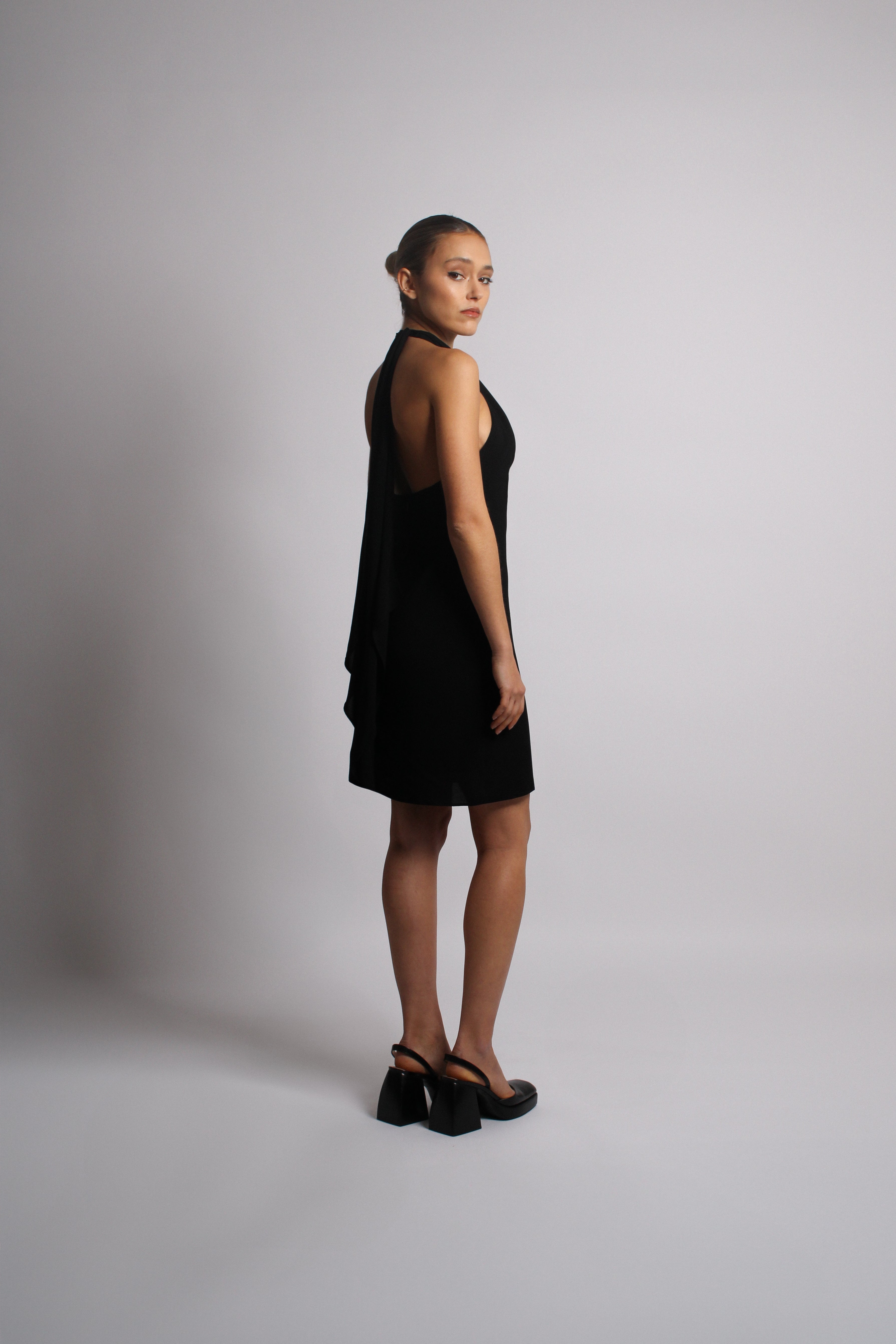 Plunge Short Dress